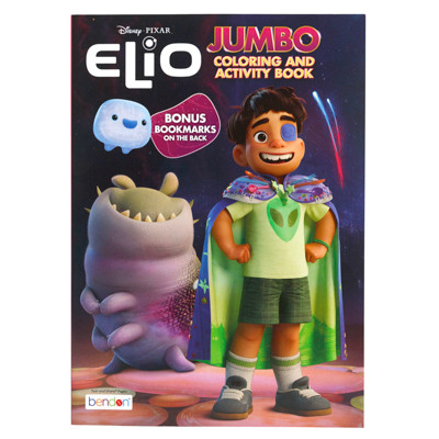 COLORING BOOK DISNEY ELIO 24-PC COUNTER DISPLAY SELL IN USA ONLY