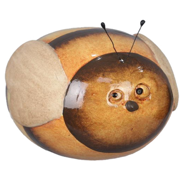 TABLETOP DECOR 6.69X5.91X4.92 BEE CERAMIC