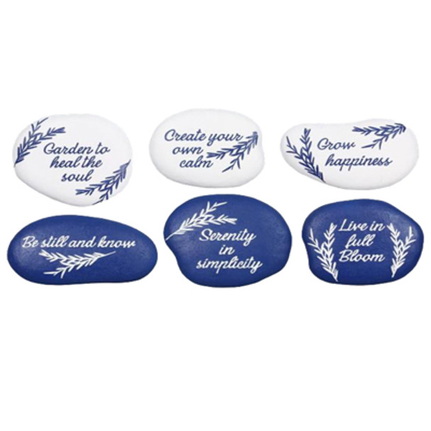 GARDEN DECOR 6AST 5.1X2.763X1.1 ROCKS POLYRESIN GARDEN DECOR 6AST 5.1X2.763X1.1 ROCKS POLYRESIN