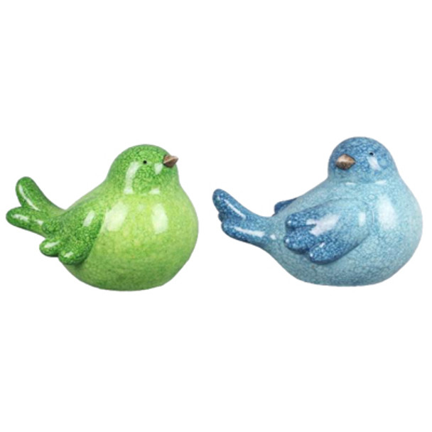 TABLETOP DECOR 2AST 7.87X56.51X6.1 BIRD CERAMIC