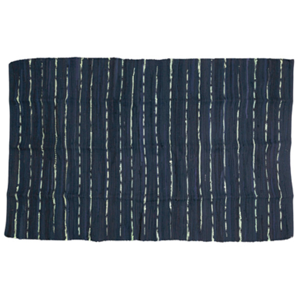 RUG 4X6 CHINDI NAUTICAL HANDWOVEN MULTI BLUE COTTON RUG 4X6 CHINDI NAUTICAL HANDWOVEN MULTI BLUE COTTON