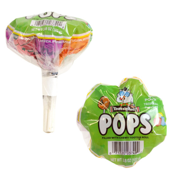 TOOTSIE TROPICAL EASTER 8 POP BUNCH COUNTER DISPLAY TOOTSIE TROPICAL EASTER 8 POP BUNCH COUNTER DISPLAY