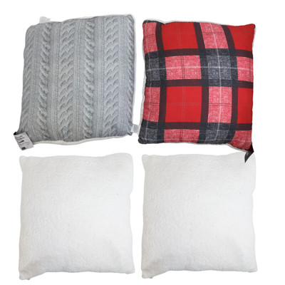 SHERPA CUSHION 24 X 24 ASST PATTERNS
