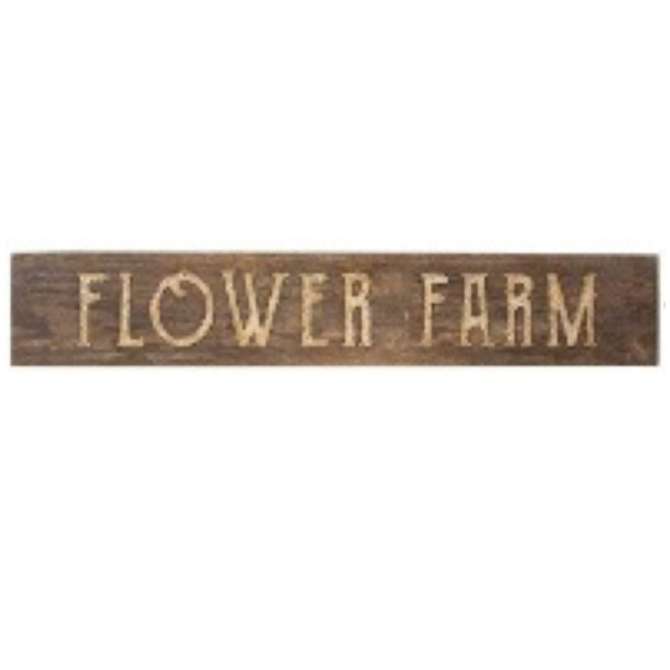 TABLETOP DECOR 45X8 FLOWER FARM