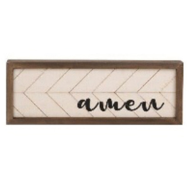 WALL SIGN 15.75X6 AMEN