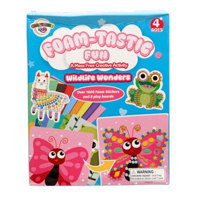 FOAM-TASTIC FUN A MESS FREE ACTIVITY SET WILDFIRE WONDERS