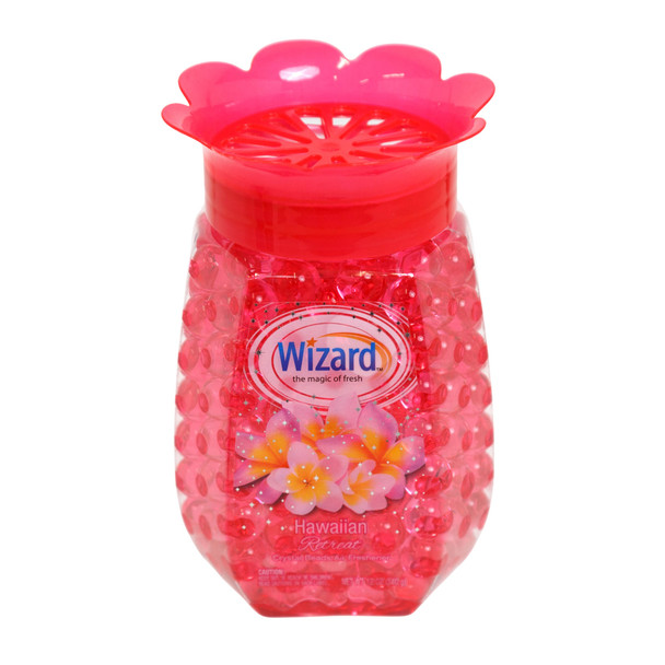 WIZARD CRYSTAL BEADS 12OZ HAWAIIAN RETREAT AIR FRESHENER JAR