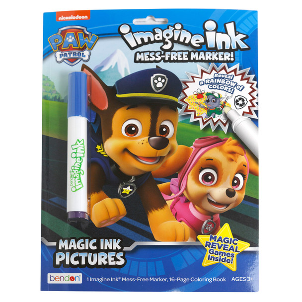 IMAGINE INK PAW PATROL MAGIC INK COLOR BOOK