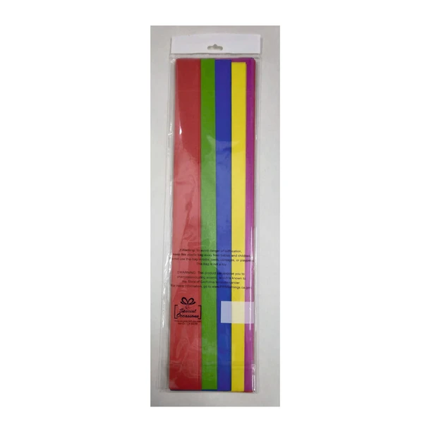 TISSUE PAPER BRITE RAINBOW 20SHEET 5 COLOR STEP FOLD