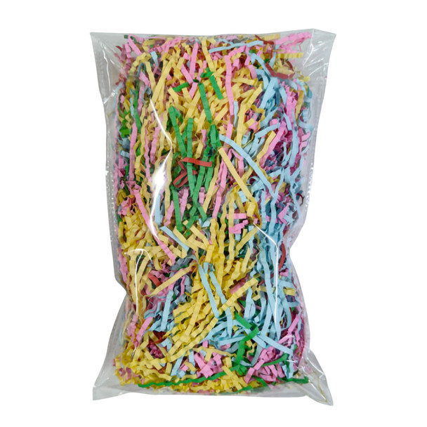 SHREDS MULTICOLOR MIX CRINKLE CUT PAPER 50GM PRINTED OPP BAG
