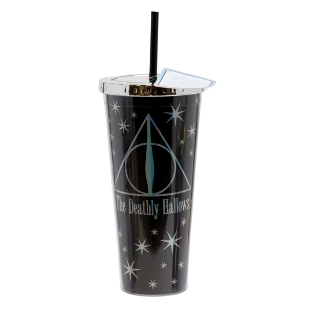 FOIL CUP 10.75IN 20 OZ DEATHLY HALLOWS