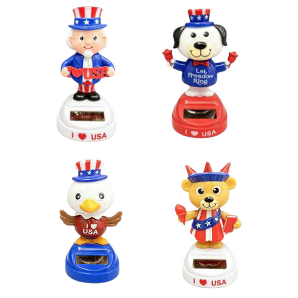 SOLAR DANCERS PATRIOTIC 4AST/12PC PDQ DOUBLE BLISTER CARD