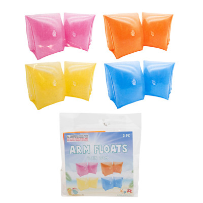 ARM FLOATS 2PK 7.5IN 4AST COLORS INSERT/OPP BAG