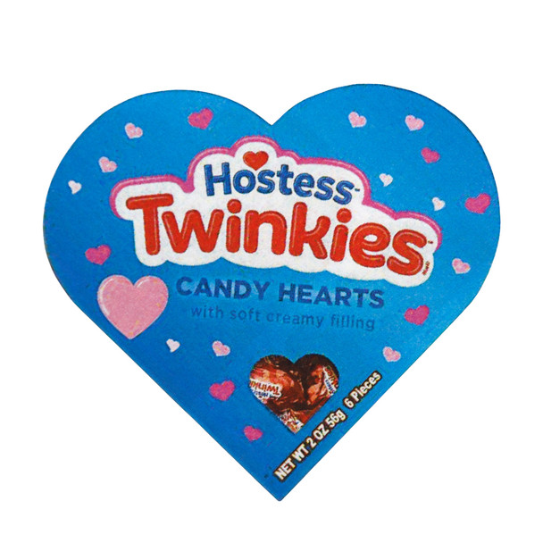 PALMER TWINKIES DIE CUT HEART BOX 2 OZ COUNTER DISPLAY