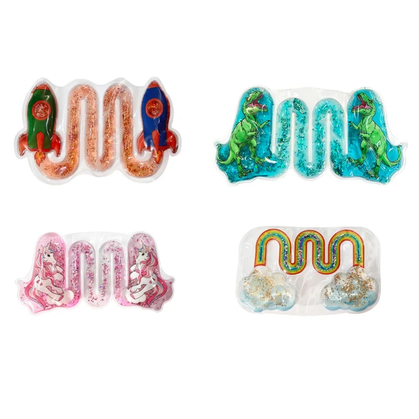 GOOP TUBE W/PRINTS JUMBO 4AST DINO/ROCKET/UNICORN/RAINBOW PBH