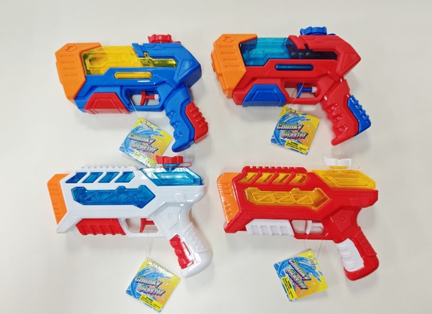 WATER GUN CHUNKY BLASTER 4AST APPROX 7X6IN/10PC PDQ EA/HT