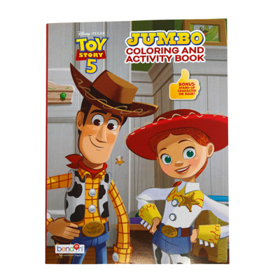 COLORING BOOK TOY STORY 5 IN 24PC DISPLAY BOX SELL IN USA ONLY