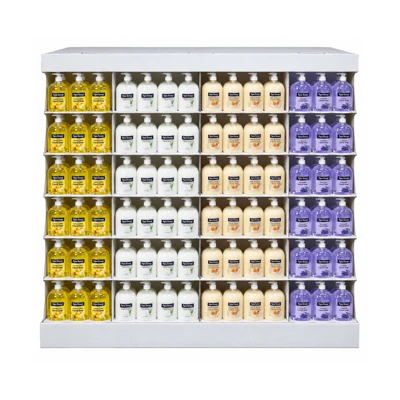 SOAP LIQUID 16OZ 490PC HALF PALLET DISPLAY SPASOAP 4ASSORTED