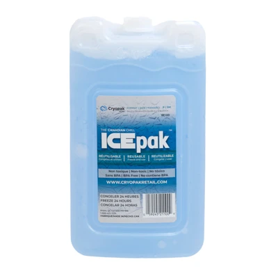 ICE PAK HARD SHELL REUSABLE 3.8X6.9 IN 24PC PDQ DISPLAY