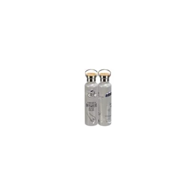 INSULATED BOTTLE 25OZ 2.75X11.25 ANYWHERE STAINLESS STEEL/BAMBOO