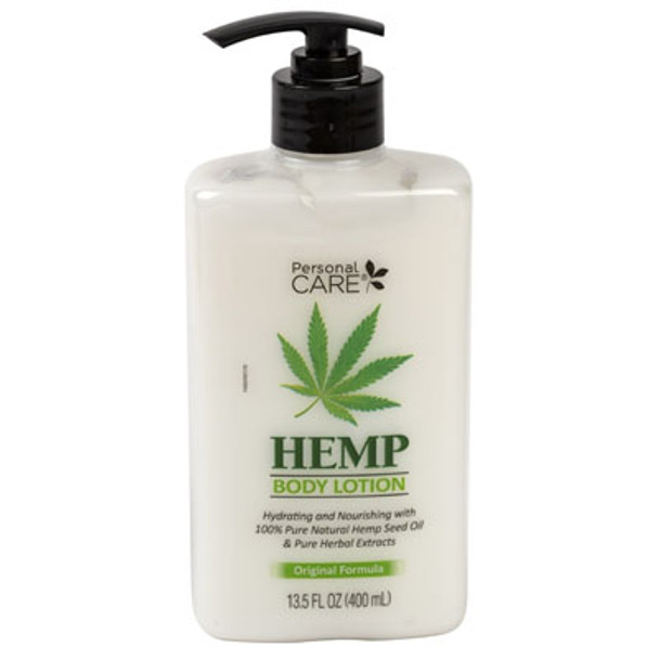 BODY LOTION HEMP 13.5OZ W/PUMP PERSONAL CARE