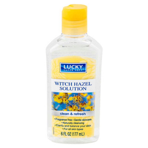 WITCH HAZEL SOLUTION 6 OZ