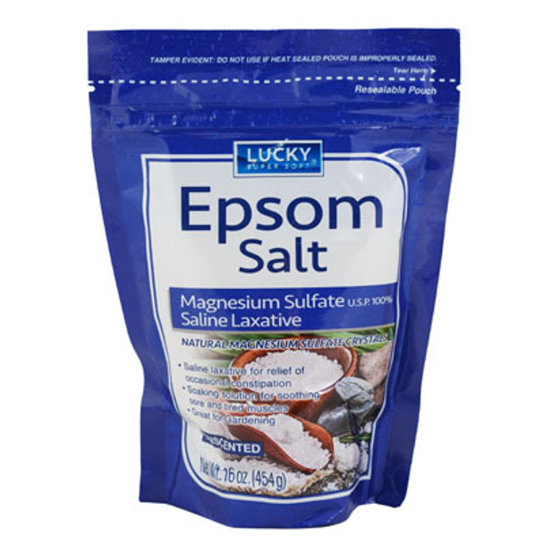 EPSOM SALT 16OZ ORIGINAL MAGNESIUM SULFATE USP
