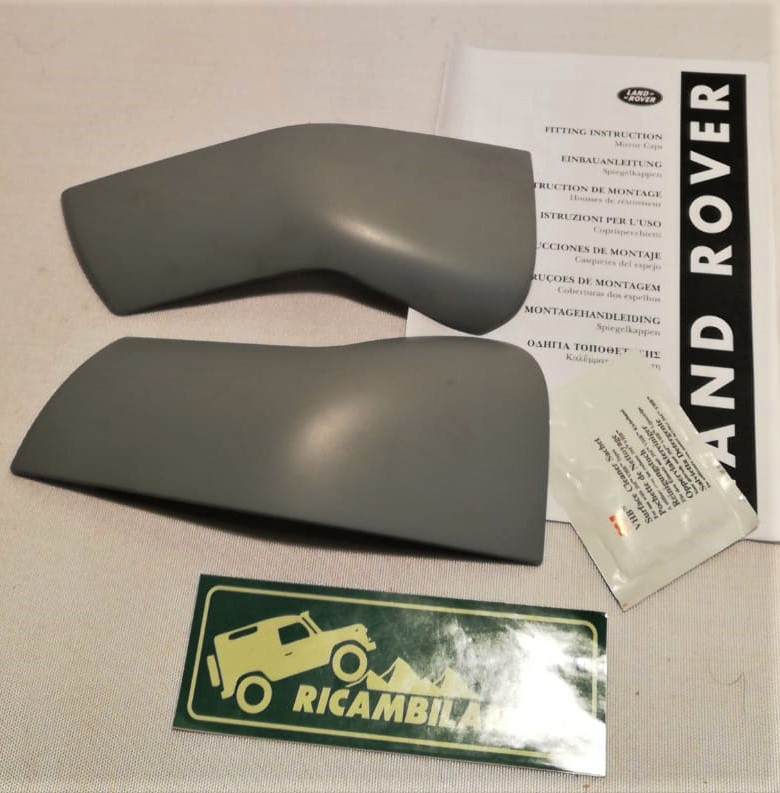 COPPIA COVER SPECCHIETTI GRIGIO  FL2/RRS/D3/L322