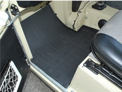Tappetini in velluto per Smart ForTwo II (2007-2014, hatchback) neri, set 2 pz, con fissaggi