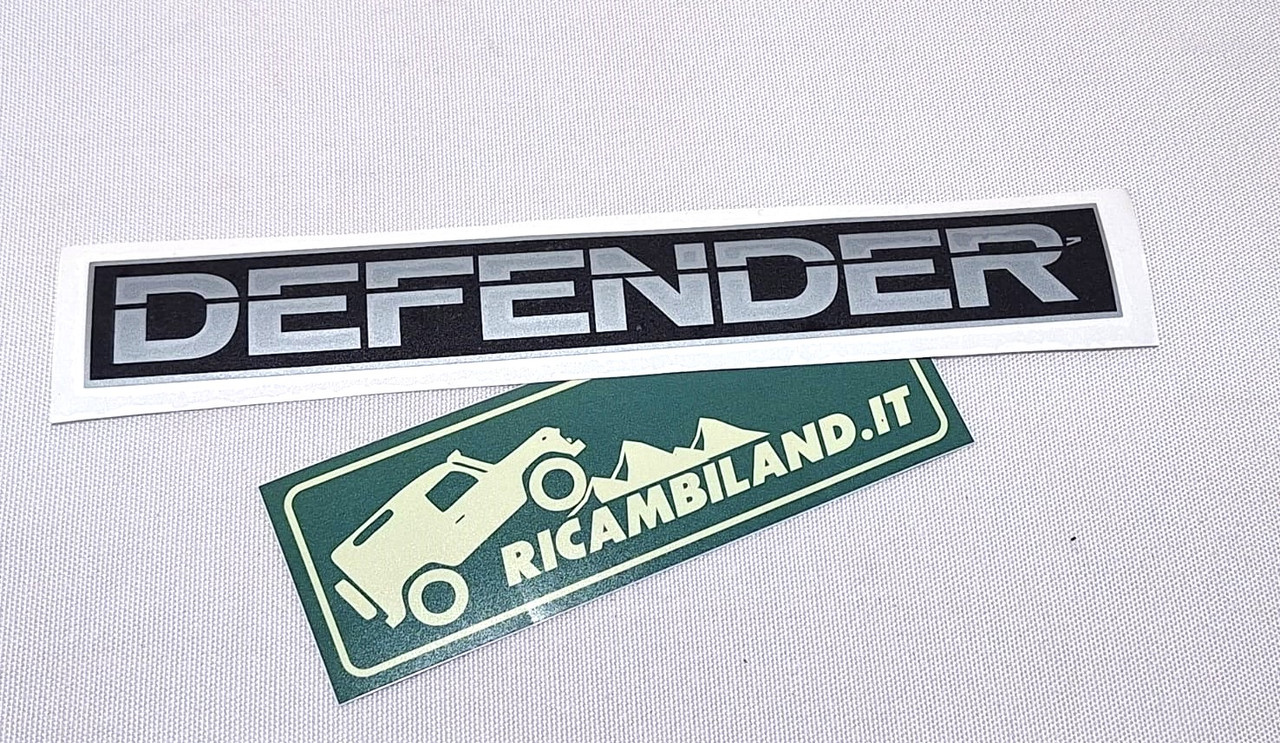 SCRITTA "DEFENDER" FRONTALE DAL '92 "REPLICA"