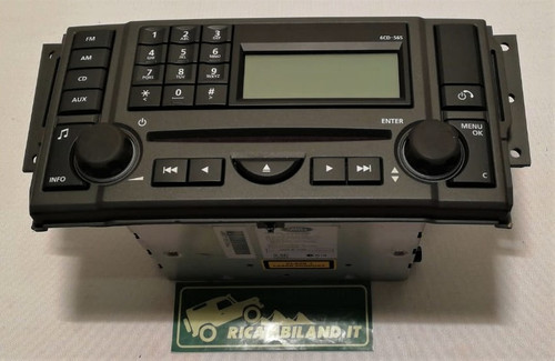 AUTORADIO 6 CD  RRS  *GUARDA INFO*