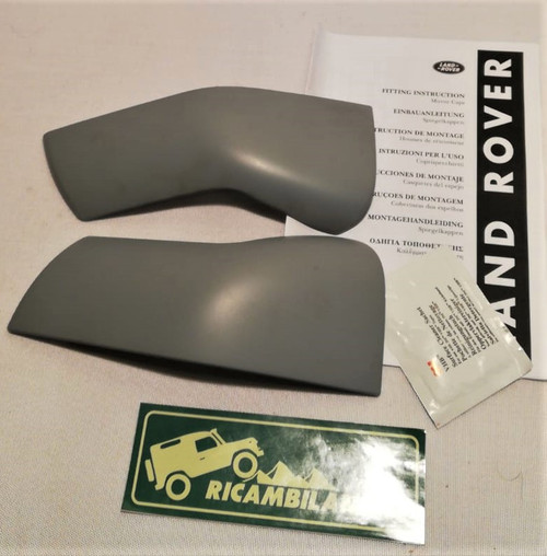 COPPIA COVER SPECCHIETTI GRIGIO  FL2/RRS/D3/L322