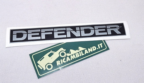 SCRITTA "DEFENDER" FRONTALE DAL '92 "REPLICA"