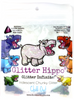 Glitter Hippo® Iridescent Chunky Glitter - Chill Out - Iridescent White Opal Glitter