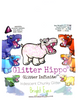 Glitter Hippo® Iridescent Chunky Glitter - Bright Eyes - Iridescent White Opal Glitter