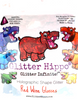 Glitter Hippo® Holographic Shape Glitter - Red Wine Glasses