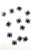 Halloween Glitter - Black Spiders - Holographic Shape Glitter for Resin, Nails, Tumblers, Slime, and More