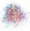 Iridescent Chunky Mix Glitter - Melon Mixer - Soft Pink Glitter