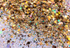 Gemstone Chunky Mix Glitter - Rough Agate