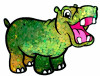 Green to Orange-yellow  Color Shift Glitter - Gila Monster - Glitter Hippo®