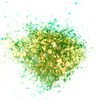Yellow-Green Iridescent Flakes - Medusa - Glitter Hippo® - Glitter Flakes