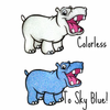 Cold Activated Thermal Glitter - Colorless to Sky Blue - Cold Color Changing Glitter Thermochromic