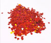 Holographic Shape Glitter - Red Hearts  - Glitter Hippo®