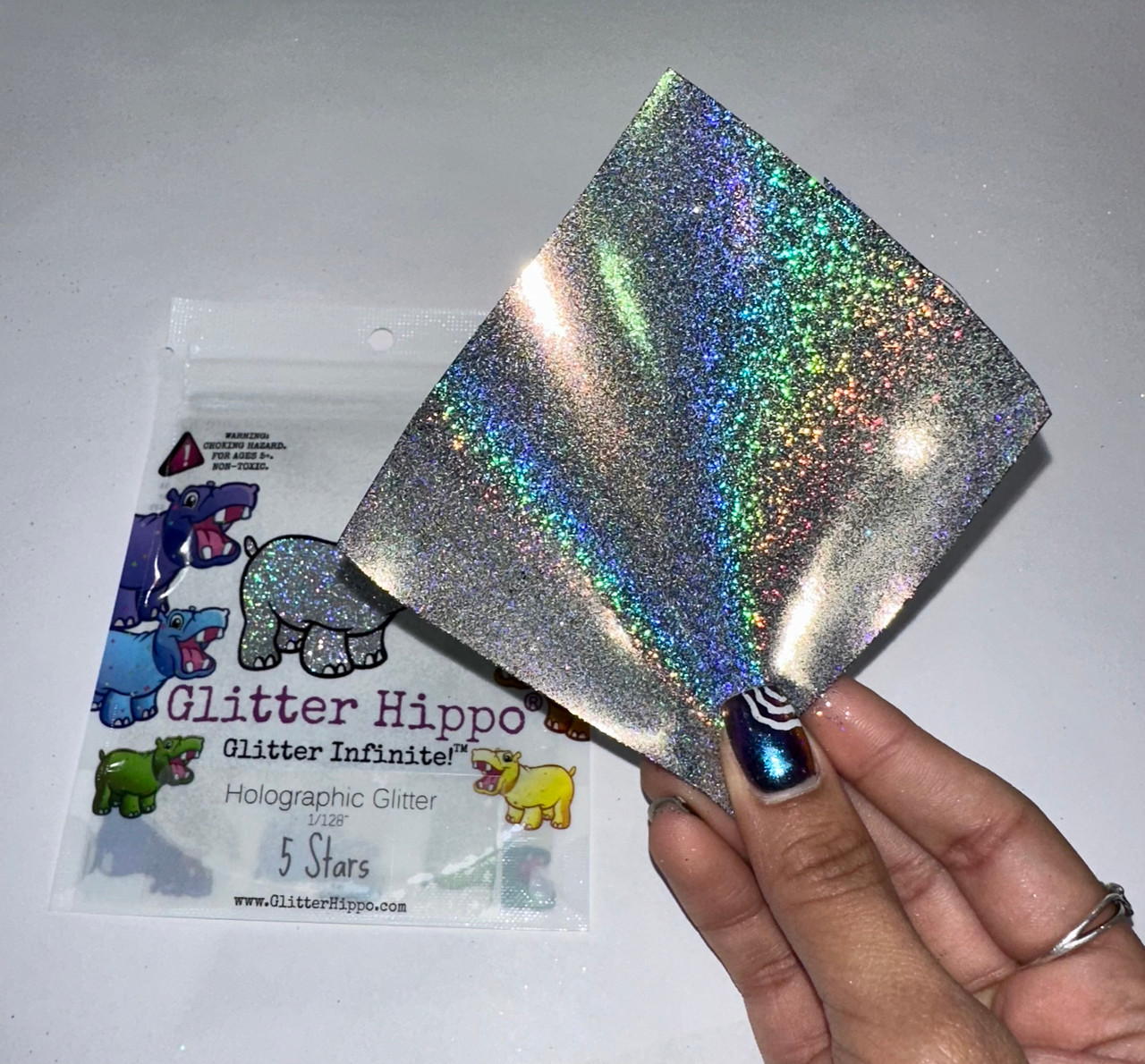 Holographic Glitter - 5 Stars