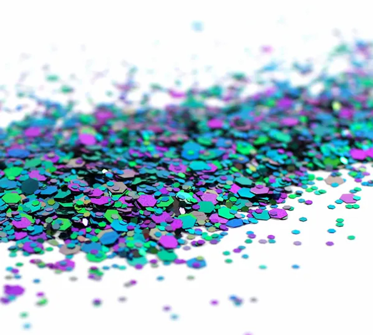 Rainbow Chunky Glitter - Mardi Gras