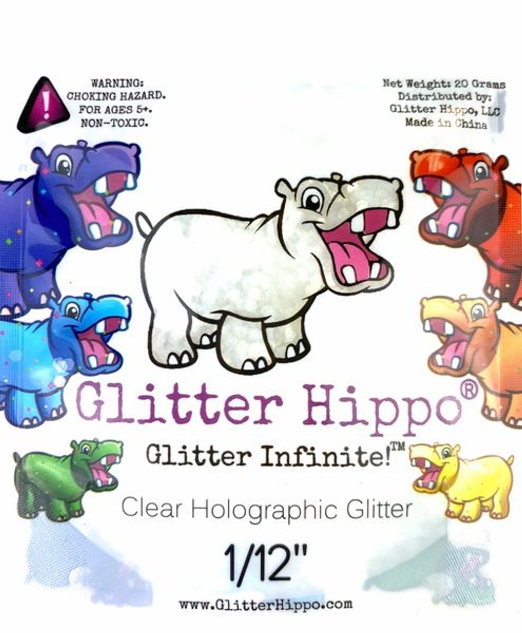 Holographic Silver Dinosaurs - Glitter Shapes – Clark's Enchanted Crafts