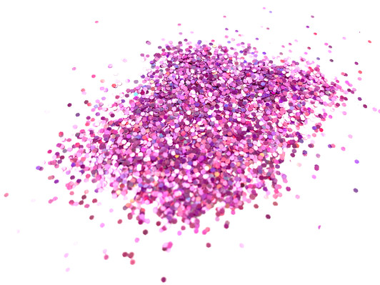 Chunky Holo Glitter - Gummi Bear - Holographic Purple Pink Magenta Orchid Heliotrope Chunky Holographic Glitter 1/24"