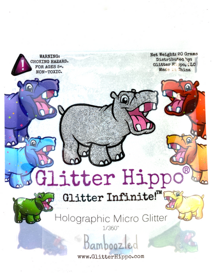 Cosmetic Grade Ultra Fine Micro Holographic Glitter - Silver Holographic Micro Glitter