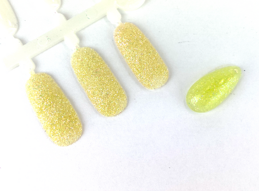 UV Pearls - Lime to Orange - Color Changing Glitter - UV Glitter - GlitterHippo.com