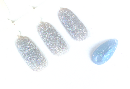 UV Pearls - Ice Blue to Rouge - Color Changing Glitter - UV Glitter - GlitterHippo.com